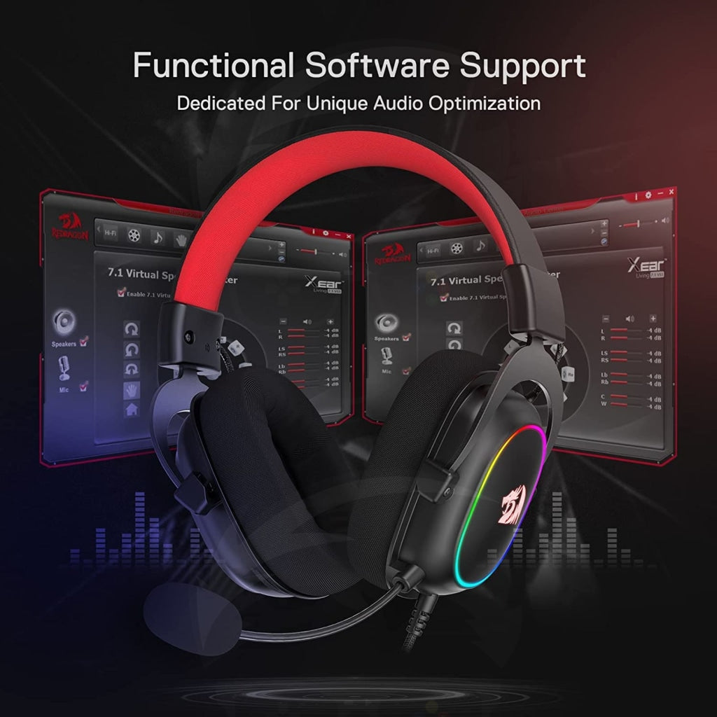 Redragon Zeus X H510-RGB Wired Surround Sound Gaming Headset Redragon Zeus X H510-RGB Wired Surround Sound Gaming Headset